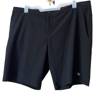 Zeros Flex black mens polyester shorts. XXL